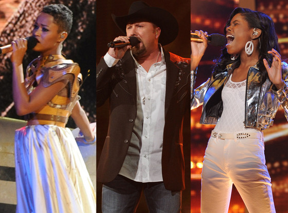 Tate Stevens, Diamond White, Paige Thomas, X Factor Tate Stevens, Diamond White, Paige Thomas, X Factor